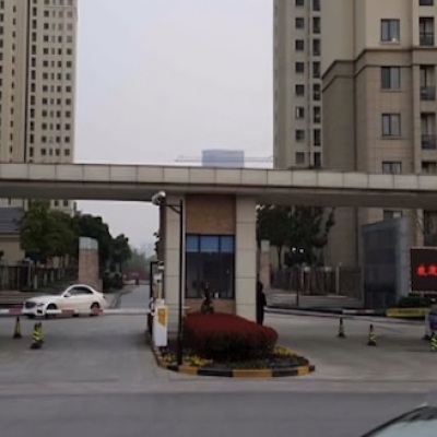 苏州万科白塘景苑社区地面防滑处理